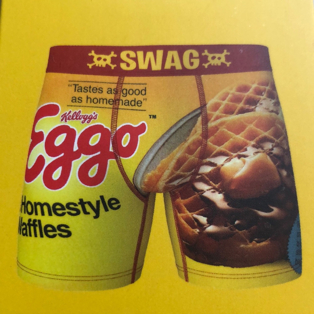 Men’s SWAG EGGO Waffles Novelty Boxer Briefs